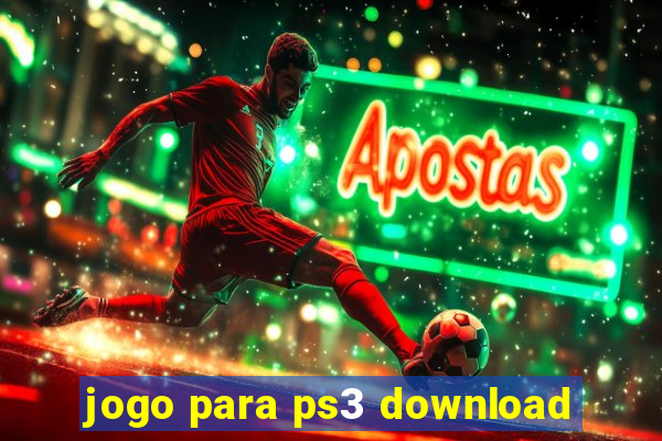 jogo para ps3 download